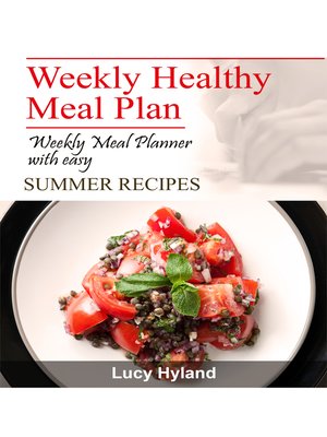 cover image of Weekly Healthy Meal Plan